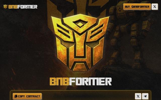 BNB Former website preview