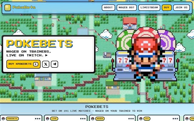 Poke On PF website preview